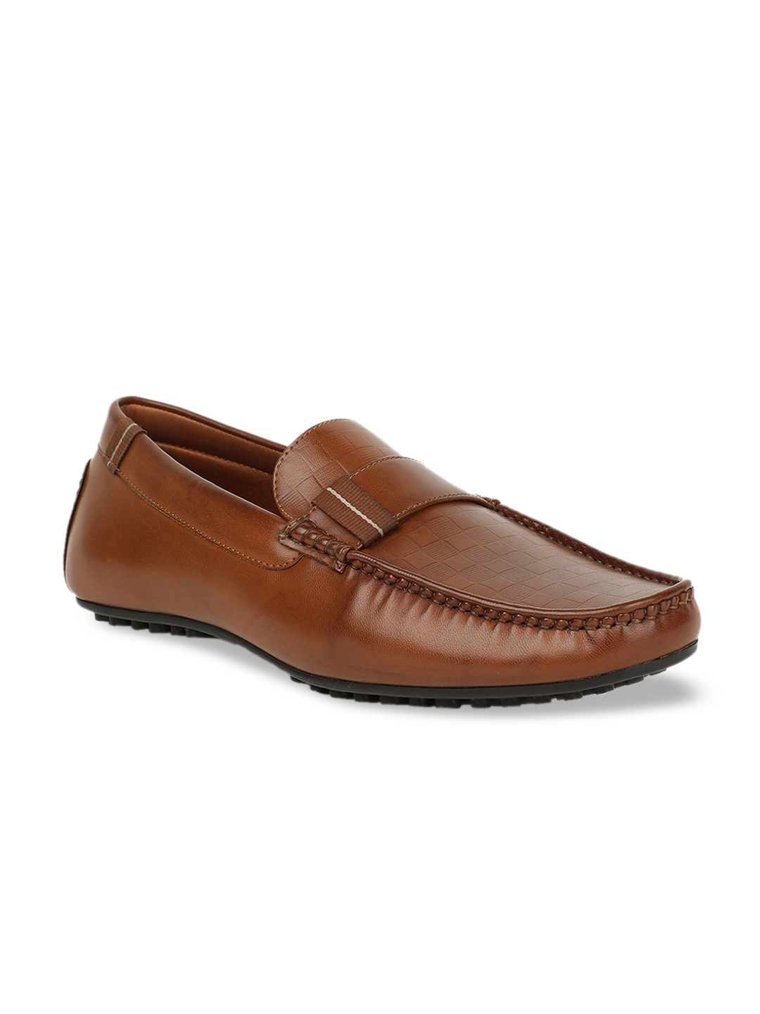 Buy Bata Men Tan PU Loafers - Casual Shoes for Men 14063842 | Myntra