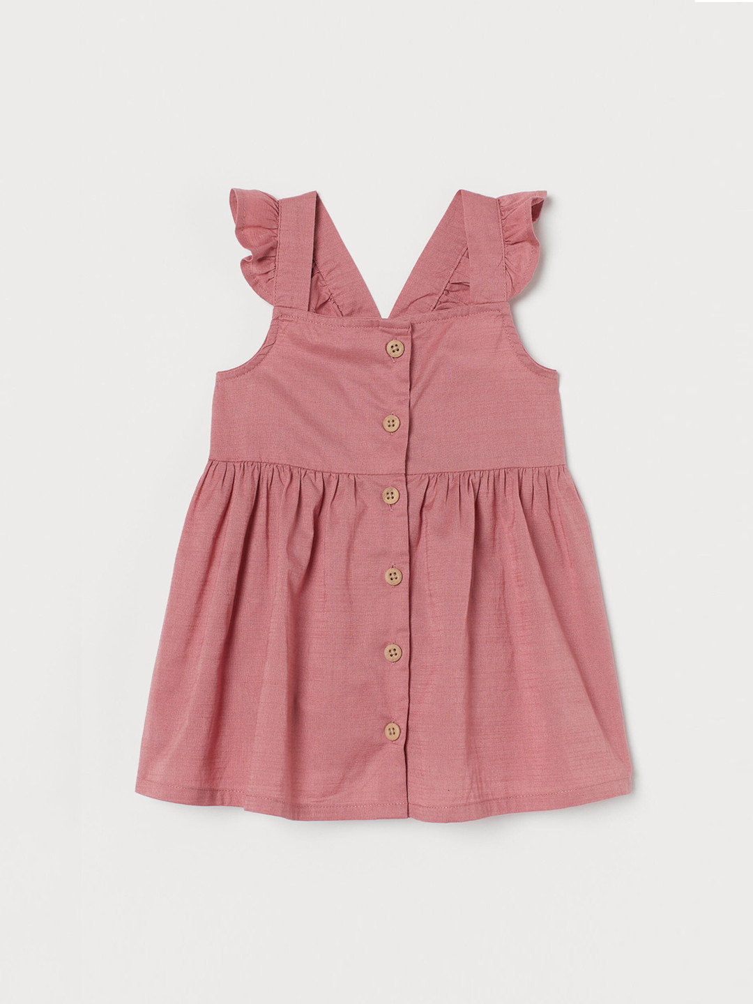 Buy H&M Girls Pink Cotton Dress Dresses for Girls 14079514 Myntra