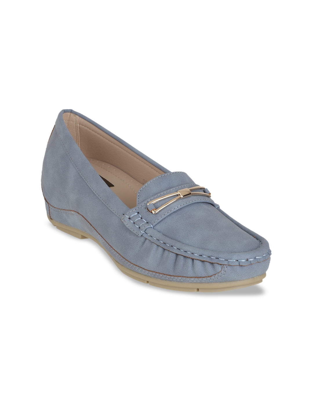 Buy Flat N Heels Women Blue Loafers - Casual Shoes for Women 14080424 ...