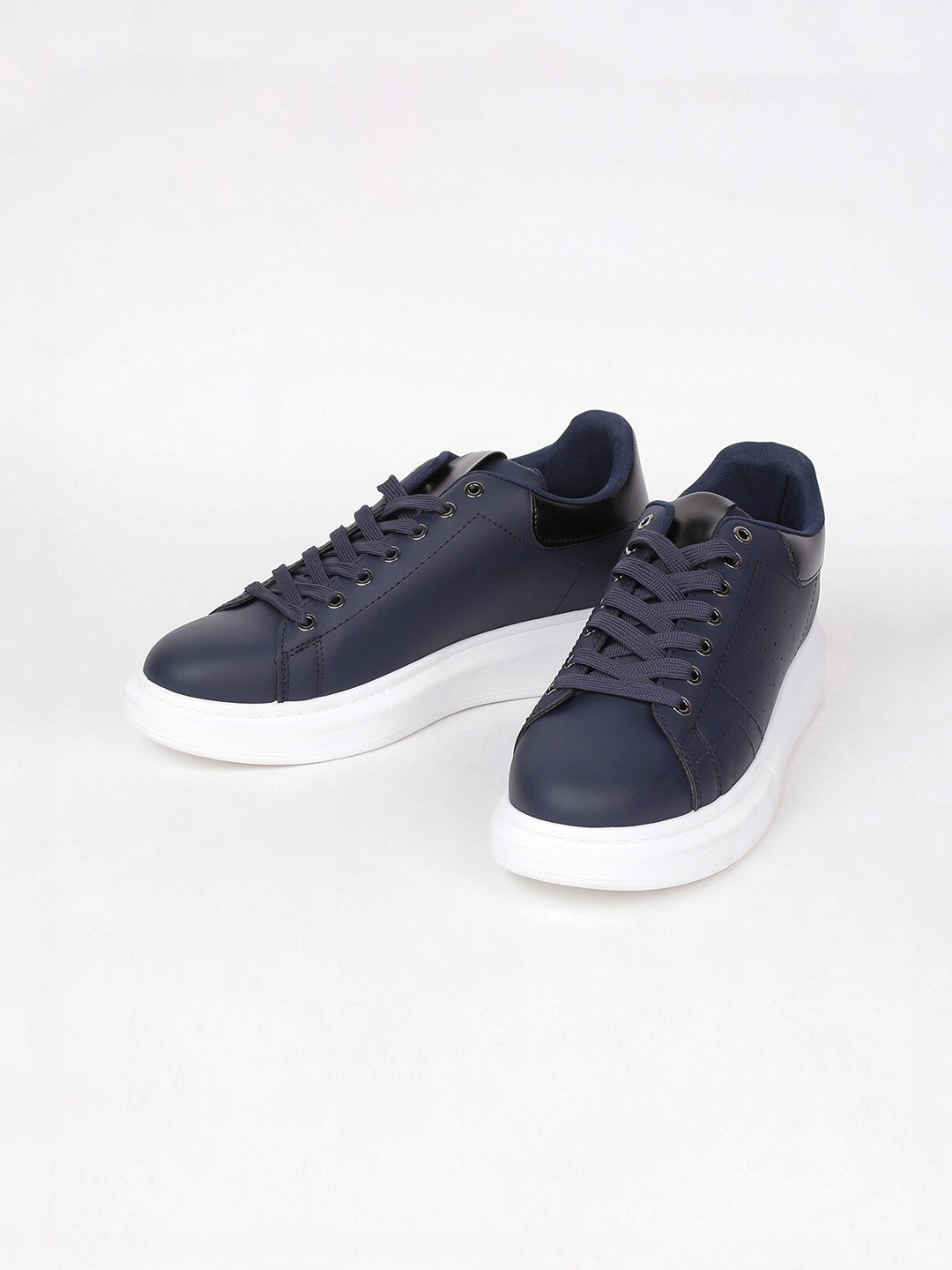 Buy Forca By Lifestyle Men Navy Blue & White Sneakers - Casual Shoes ...