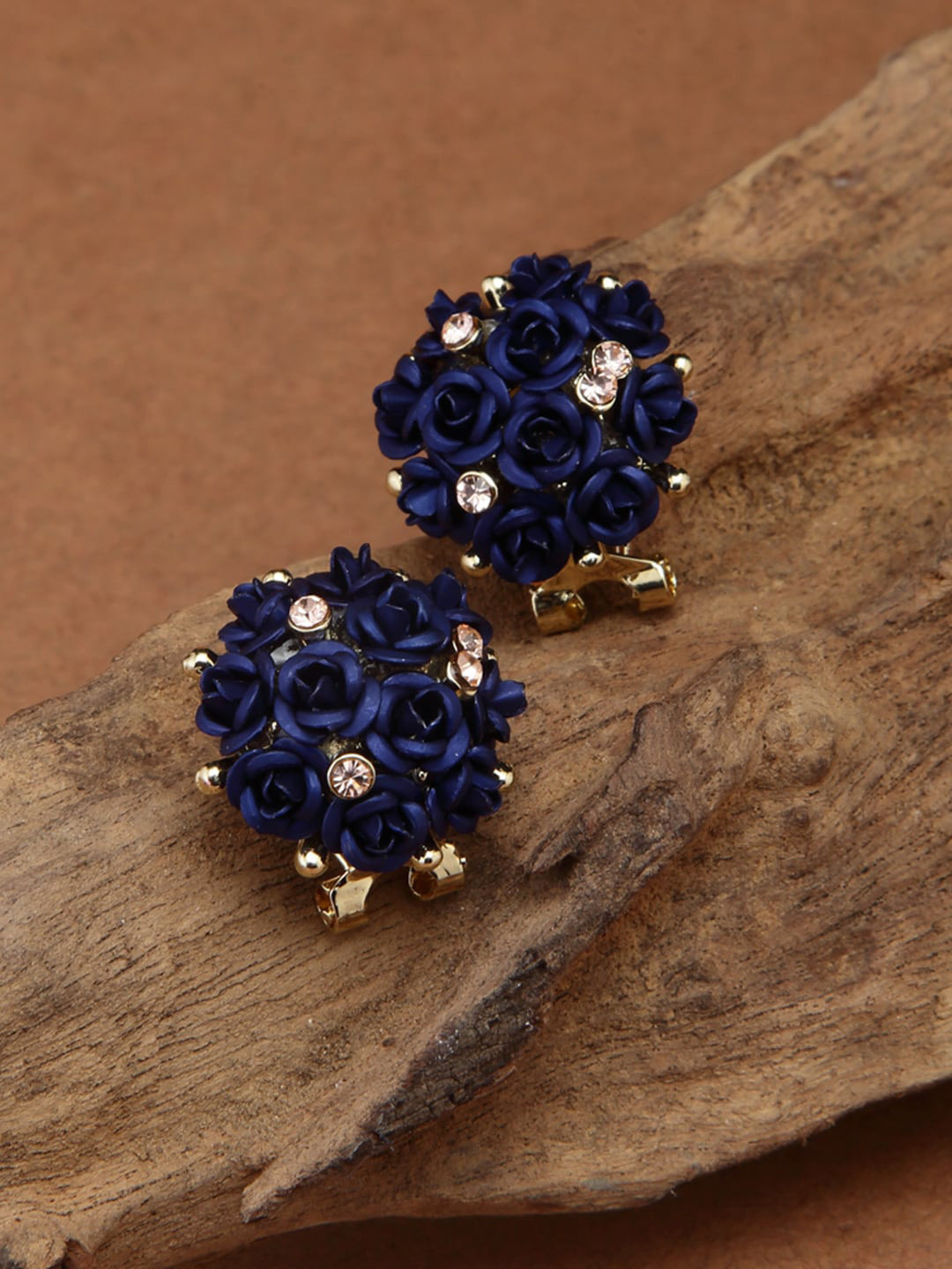 Buy Shining Diva Fashion Blue Contemporary Drop Earrings Earrings for
