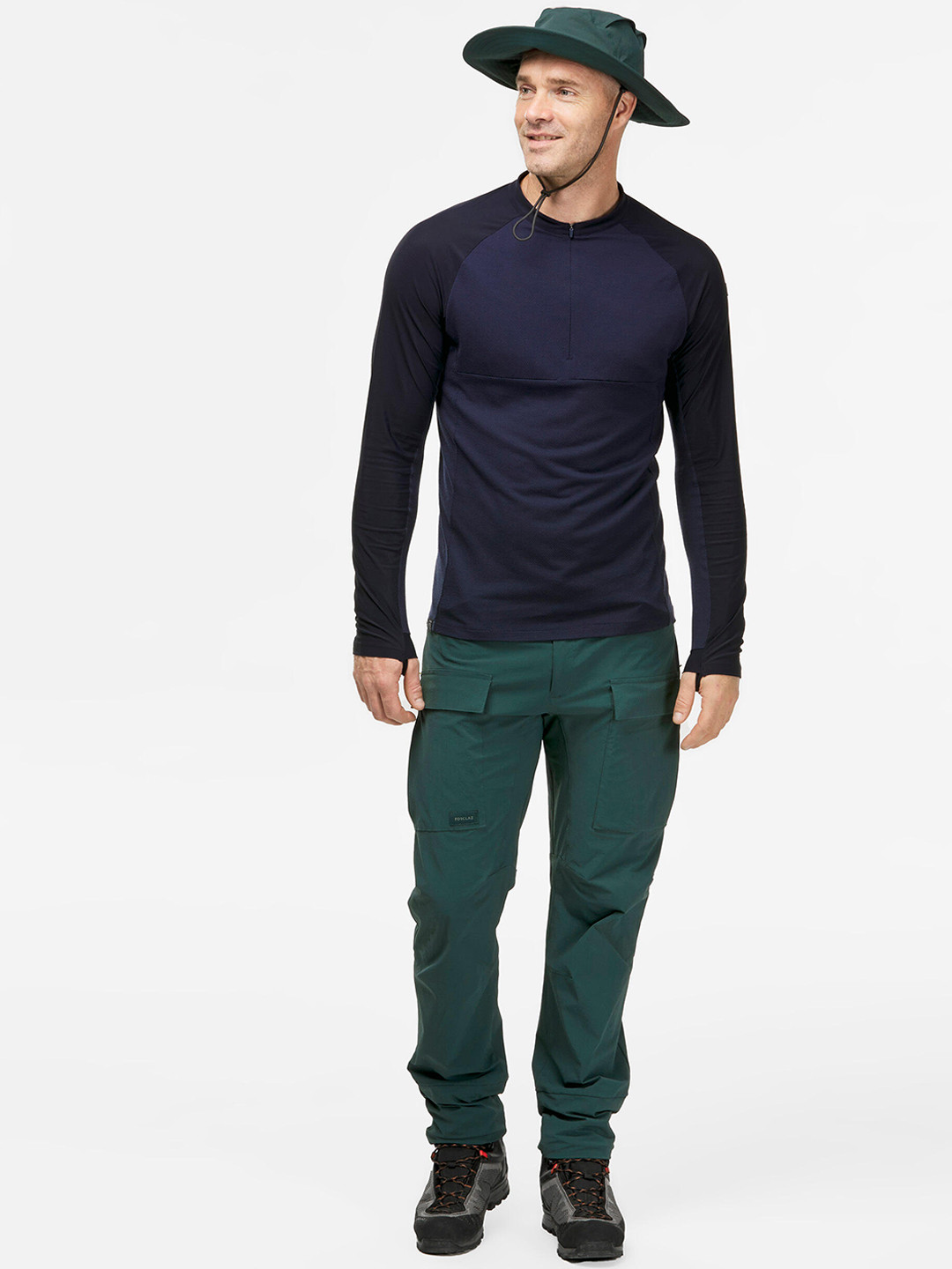 Buy FORCLAZ By Decathlon Unisex Green Solid TROPIC 500 Mosquito Net Hat