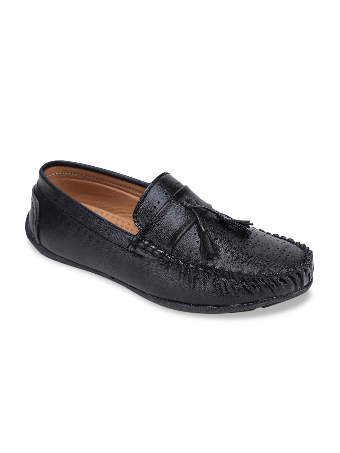 Buy TRASE Boys Black Loafers - Casual Shoes for Boys 14208412 | Myntra