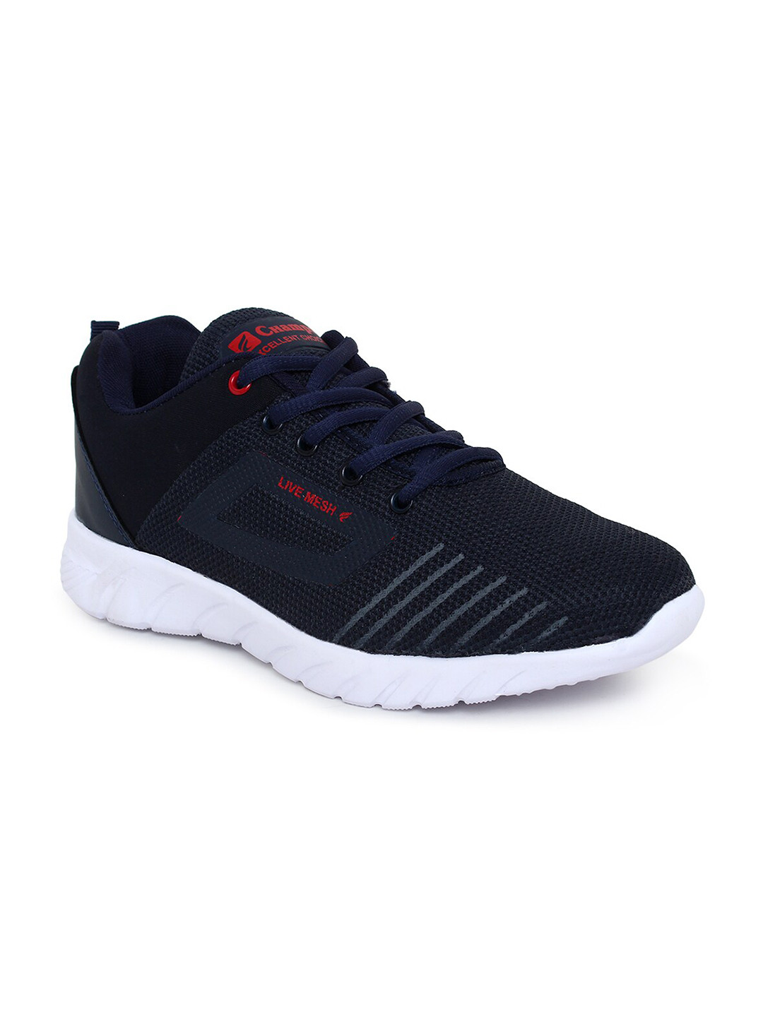 Buy Champs Men Navy Blue Mesh Running Shoes Sports Shoes for Men