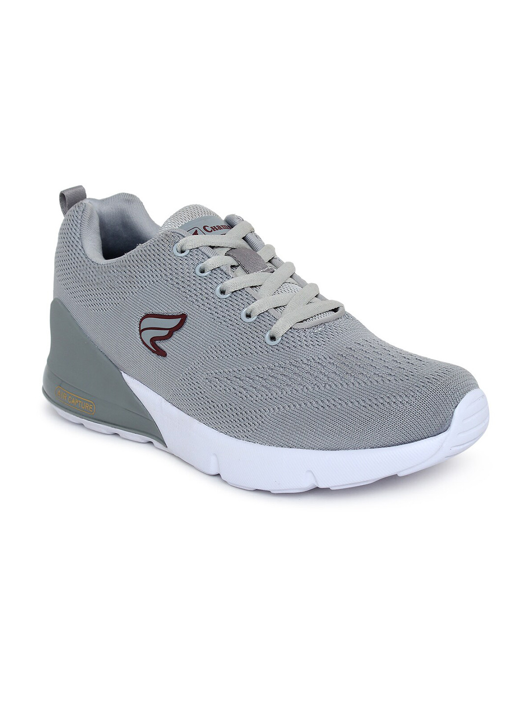 Buy Champs Men Grey Mesh Running Shoes Sports Shoes for Men 14224468