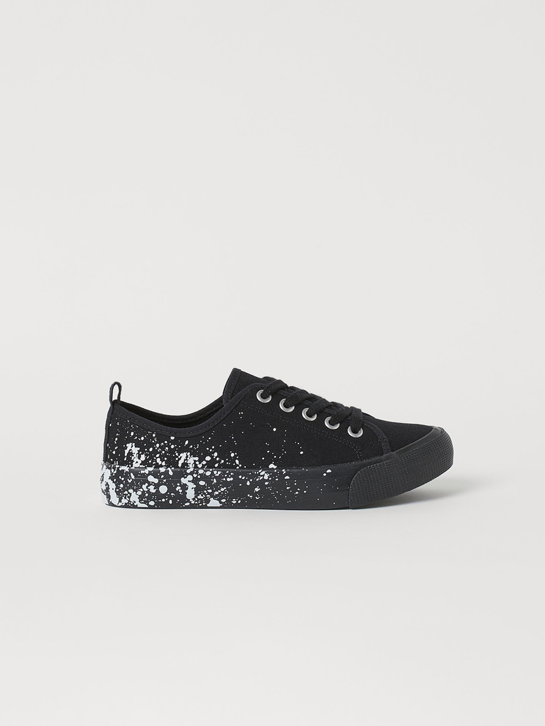 h and m canvas trainers