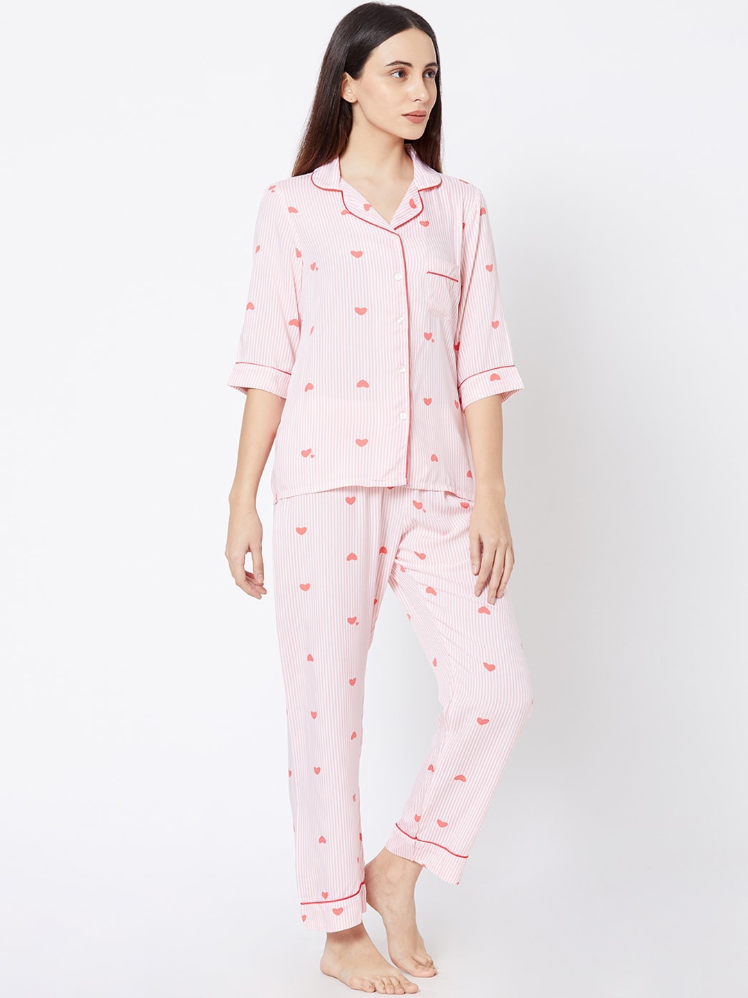 little pink brand night suit