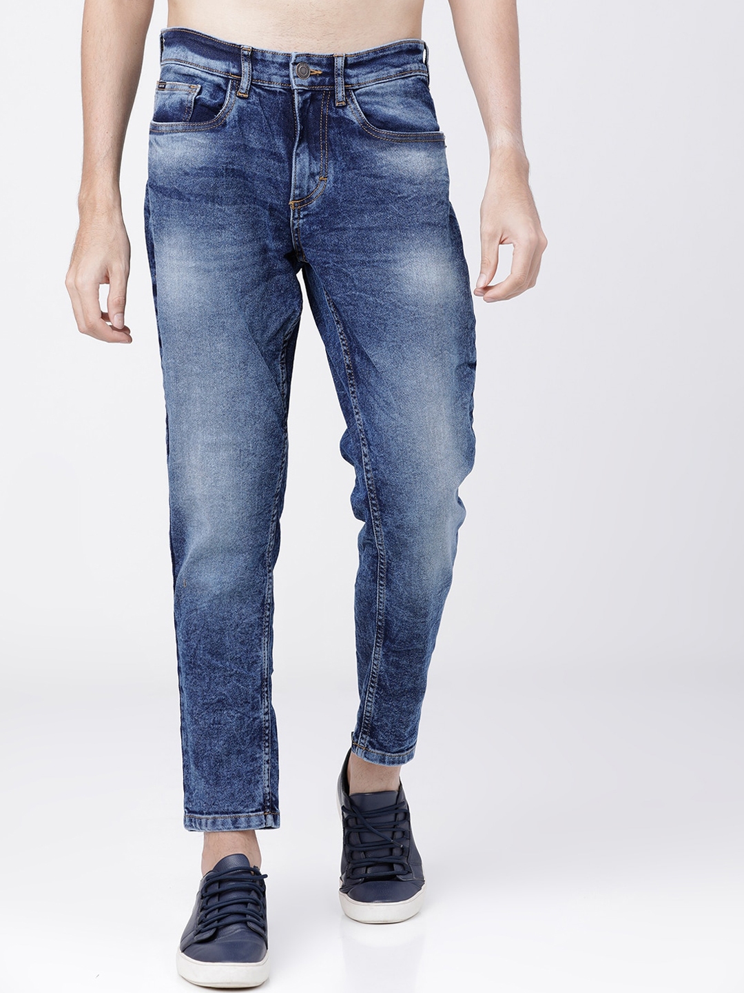 Buy HIGHLANDER Men Blue Tapered Fit Jeans - Jeans for Men 14063046 | Myntra