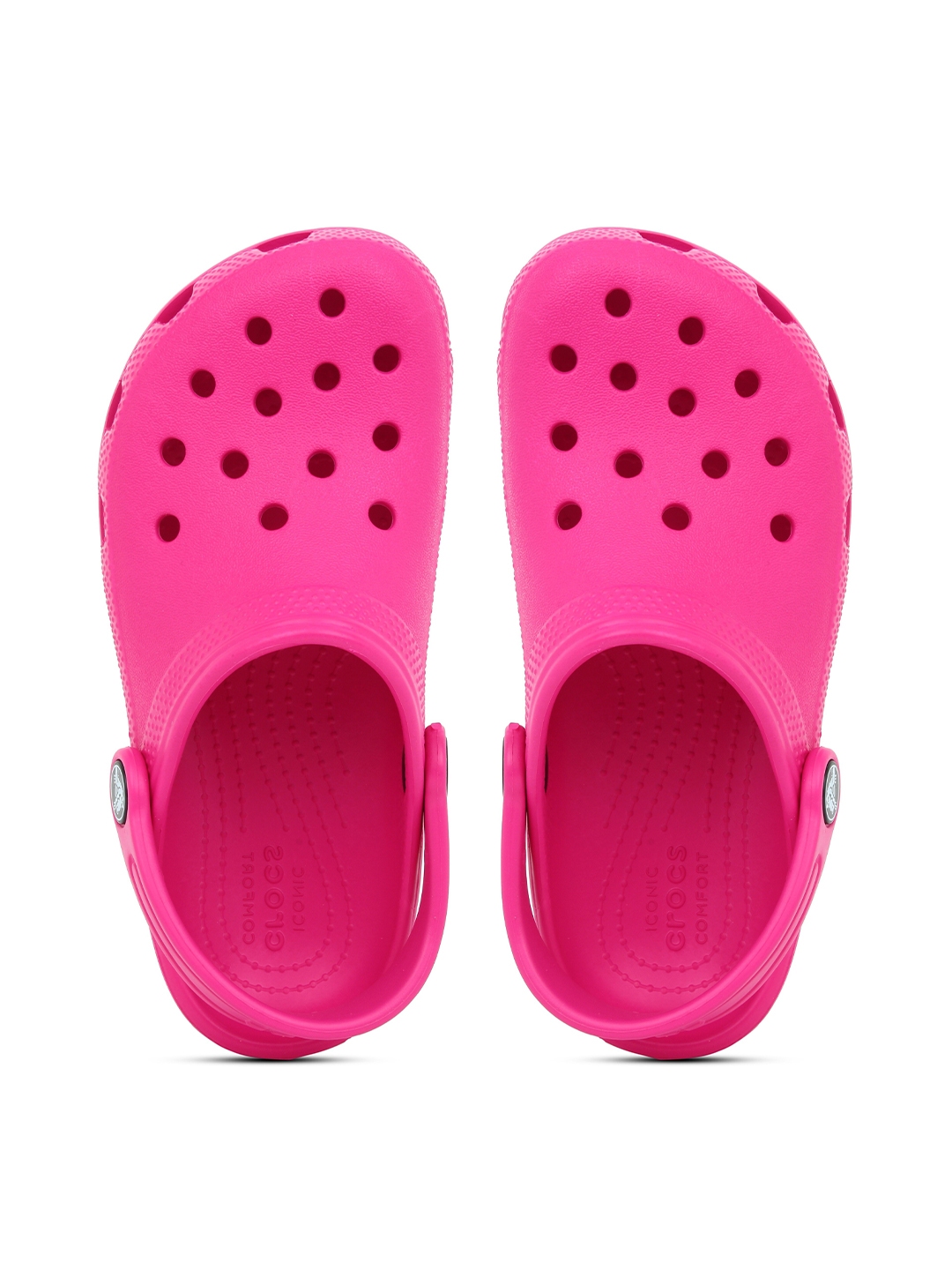 Buy Crocs Unisex Kids Pink Solid Clogs - Flip Flops for Unisex Kids ...
