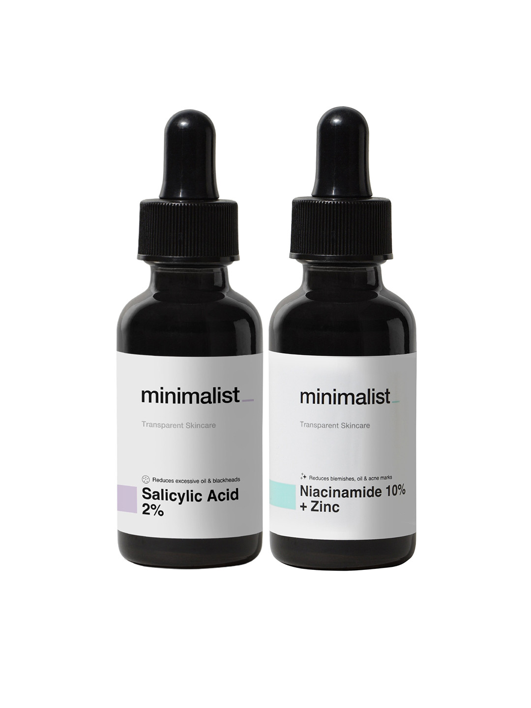 Buy Minimalist Set Of 2 Daily Oil Control Niacinamide & Salicylic Acid