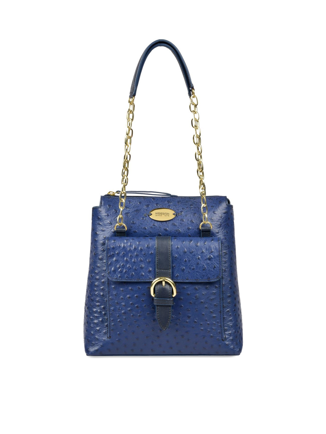 Buy Hidesign Blue Textured Shoulder Bag Handbags for Women 14327718 Myntra