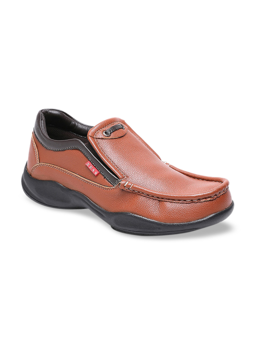 Buy XESS By ID Men Tan Slip On Sneakers Casual Shoes for Men 14337738