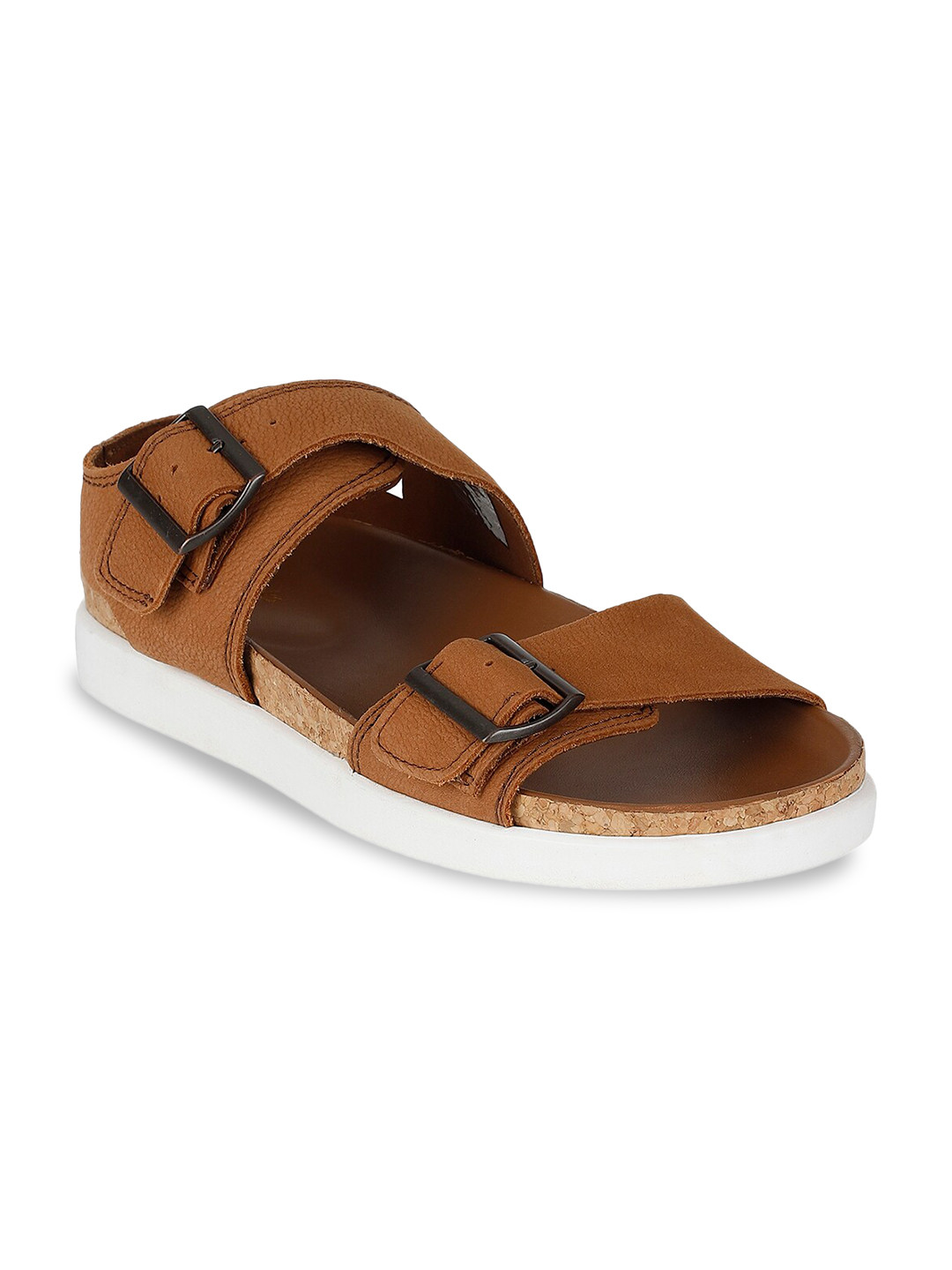 Buy Clarks Men Tan Comfort Sandals Sandals for Men 14349176 Myntra