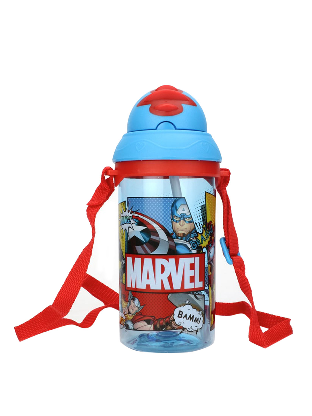 Buy Marvel Boys Blue & Red Printed Avenger Water Bottle Water Bottle