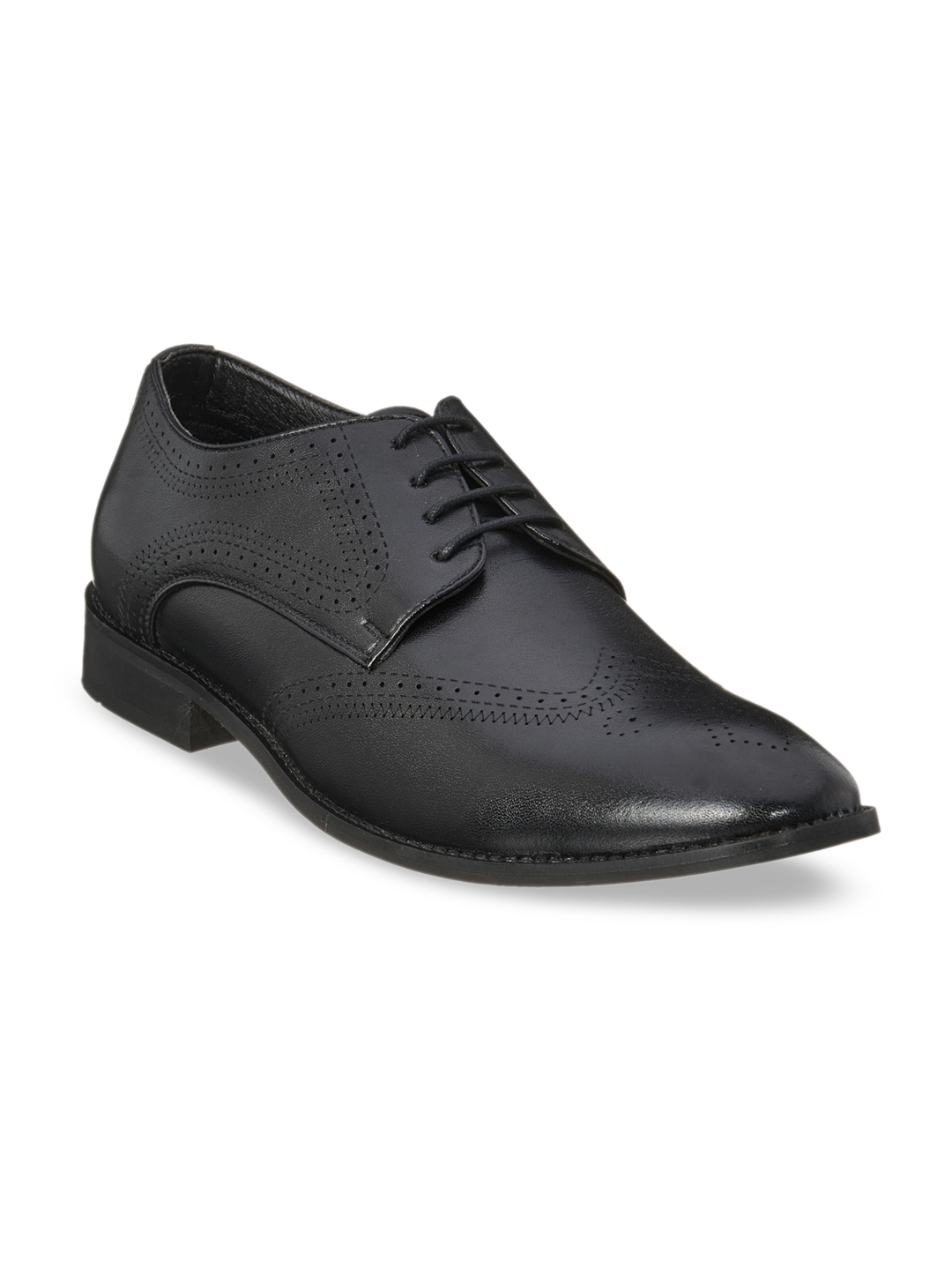 Buy Duke Men Black Solid Formal Derbys - Formal Shoes for Men 14372964 ...