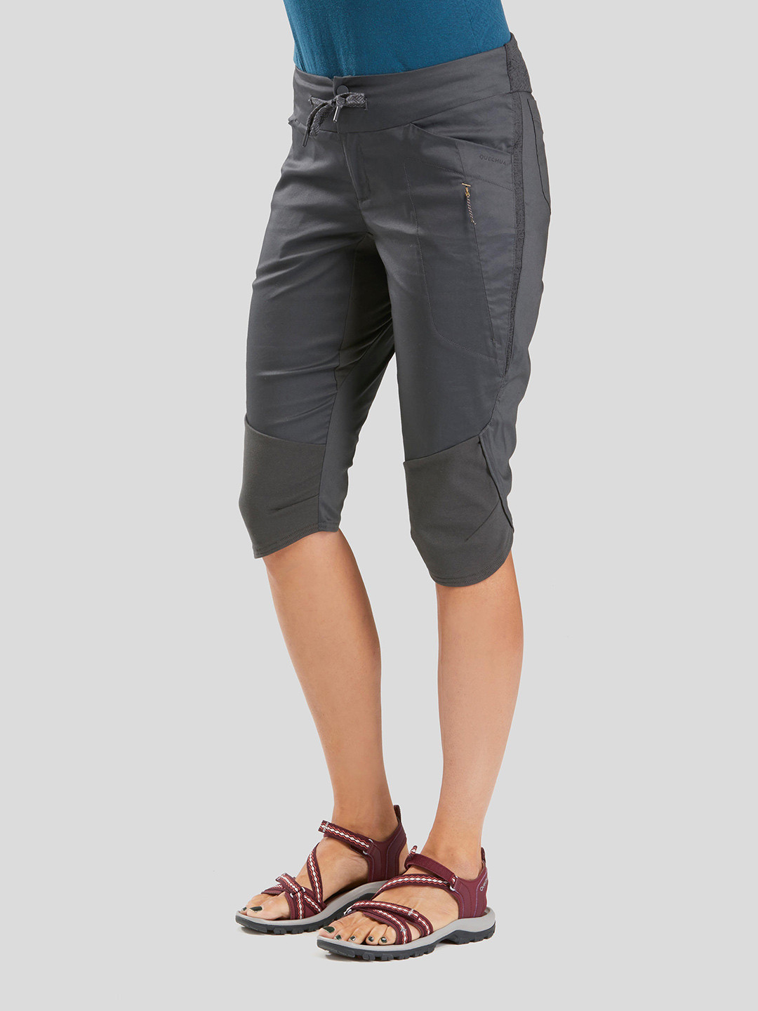 Pantalon Capri Femme Prairie Underground - Gris - Taille Small - Occasion Très Bon état