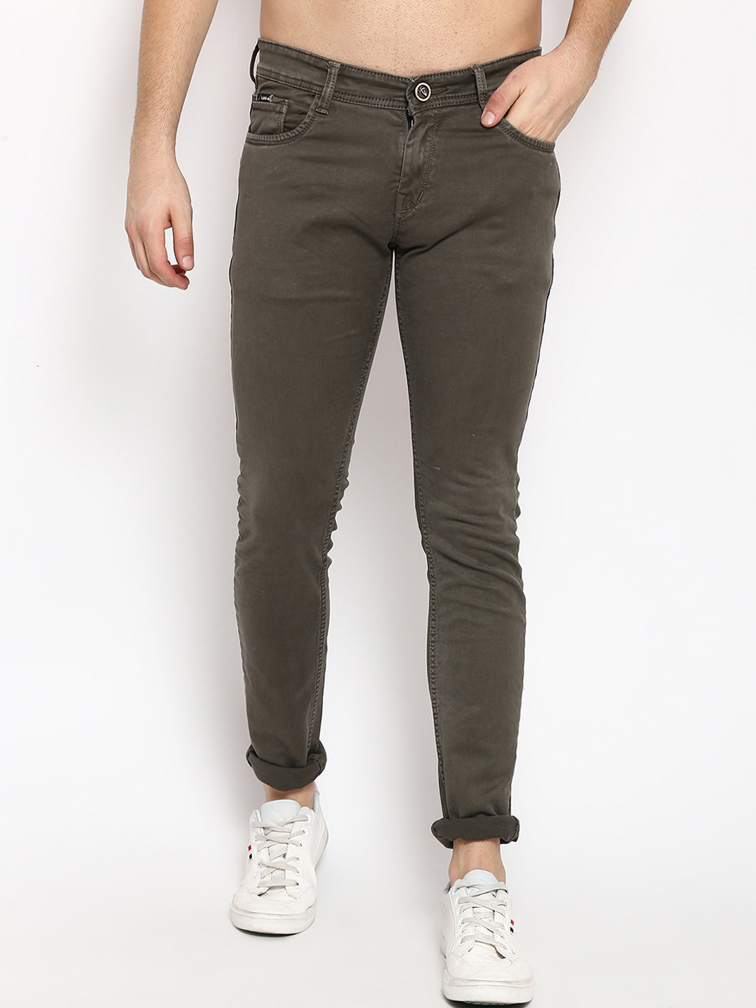 Buy V2 Value & Variety Men Coffee Brown Jeans - Jeans for Men 14402356 ...