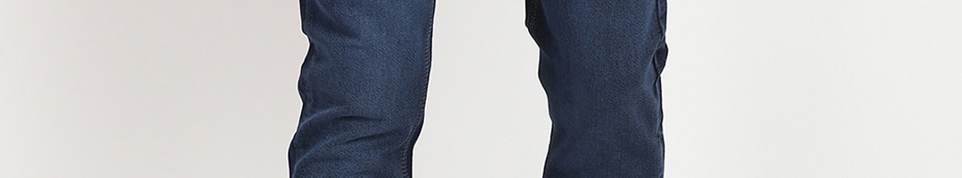 Buy V2 Value & Variety Men Navy Blue Light Fade Jeans - Jeans for Men ...