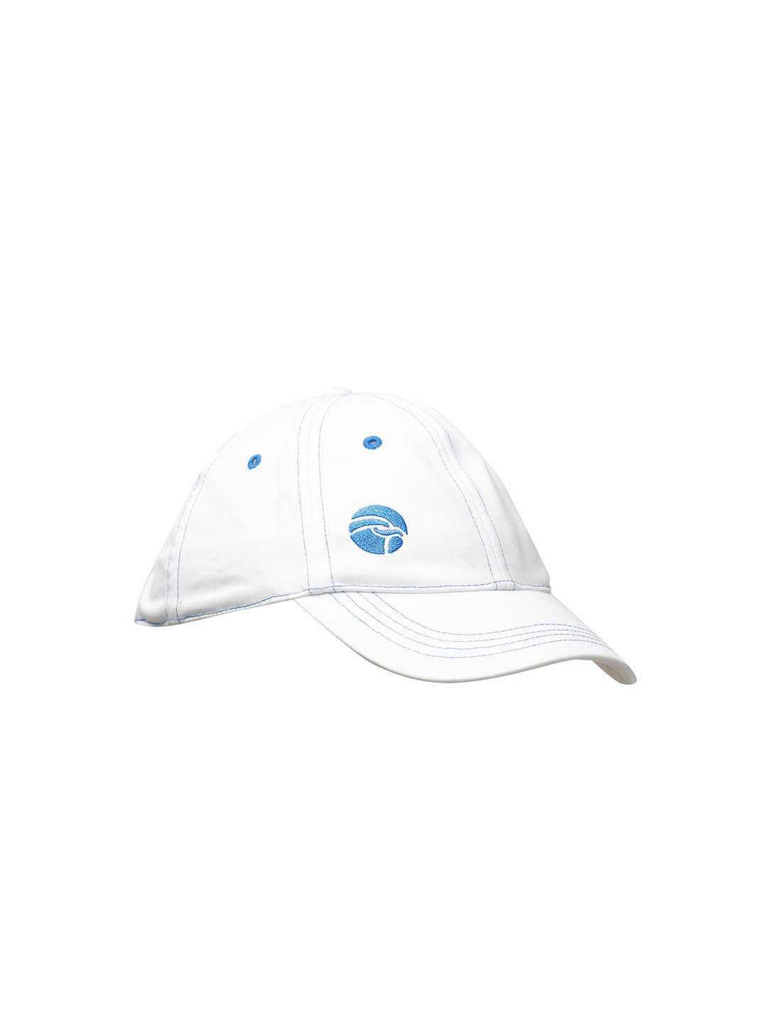 Buy FLX By Decathlon Unisex White & Blue Baseball Cap Caps for Unisex