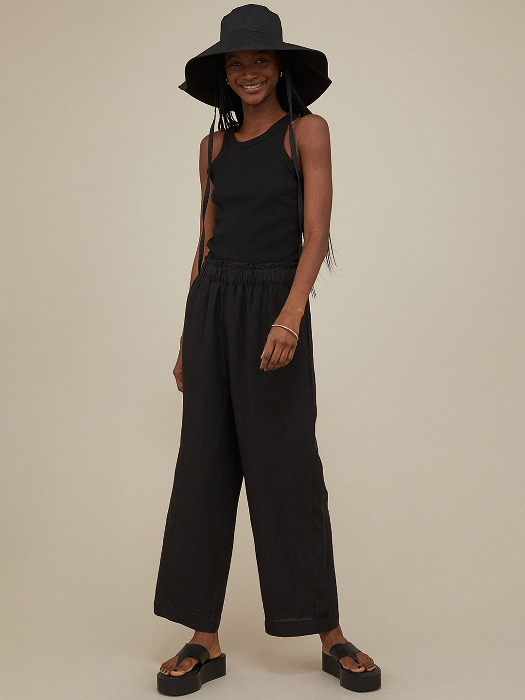 h&m linen pants