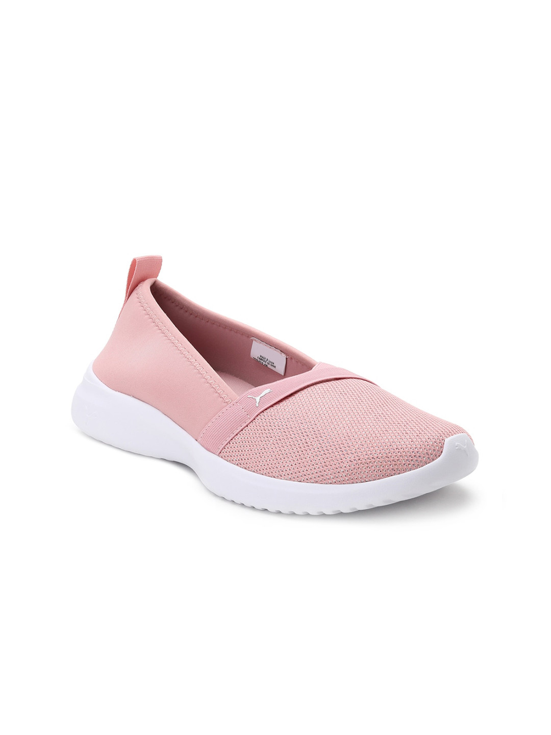puma slip on pink