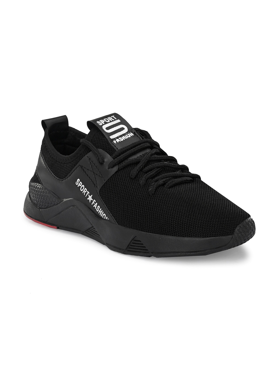 Buy Giorgio Men Black Running Shoes - Sports Shoes for Men 14417732 ...