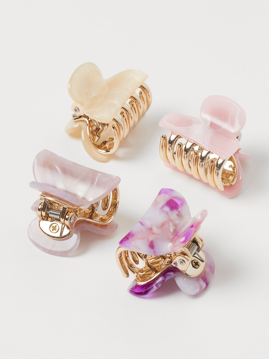 Buy H&M Women 4 Pack Hair Claws Hair Accessory for Women 14257600