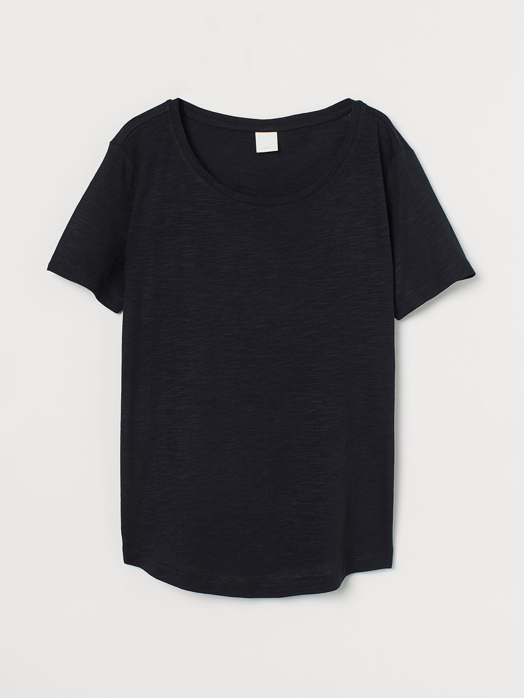 Buy H&M Women Black Solid Modal Blend T Shirt Tshirts for Women