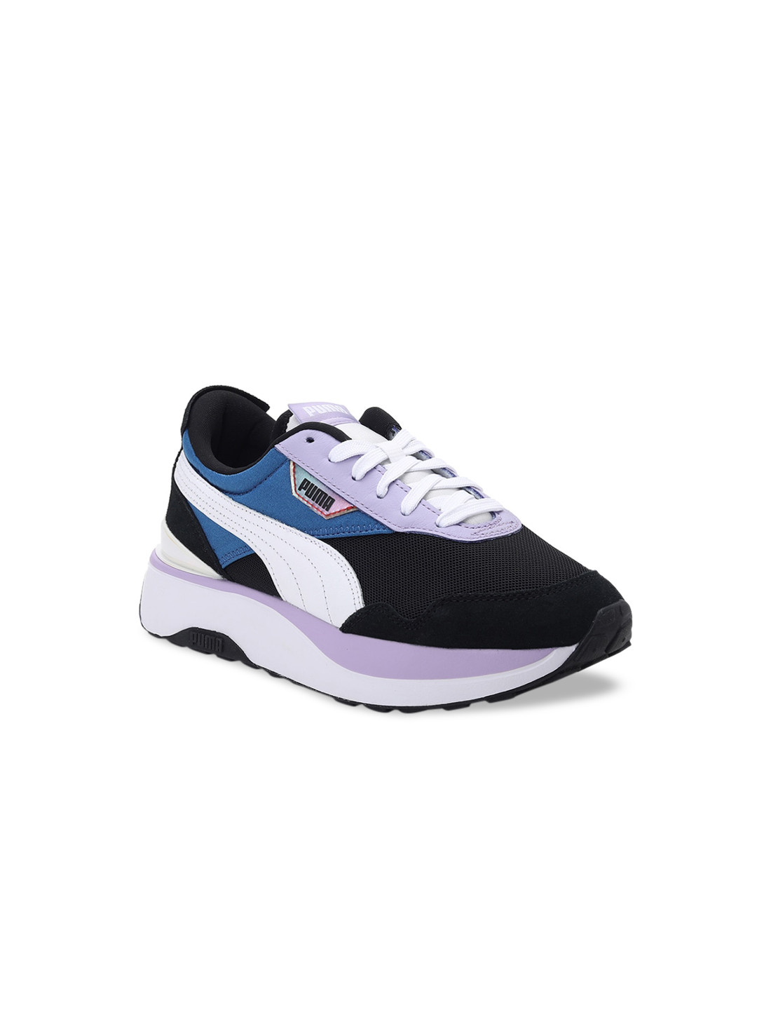 Buy Puma Women Blue Colourblocked Sneakers - Casual Shoes for Women ...