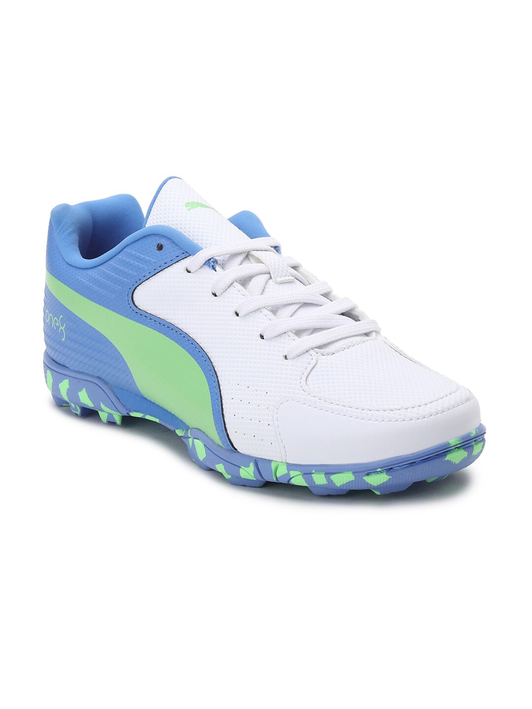 kids white pumas