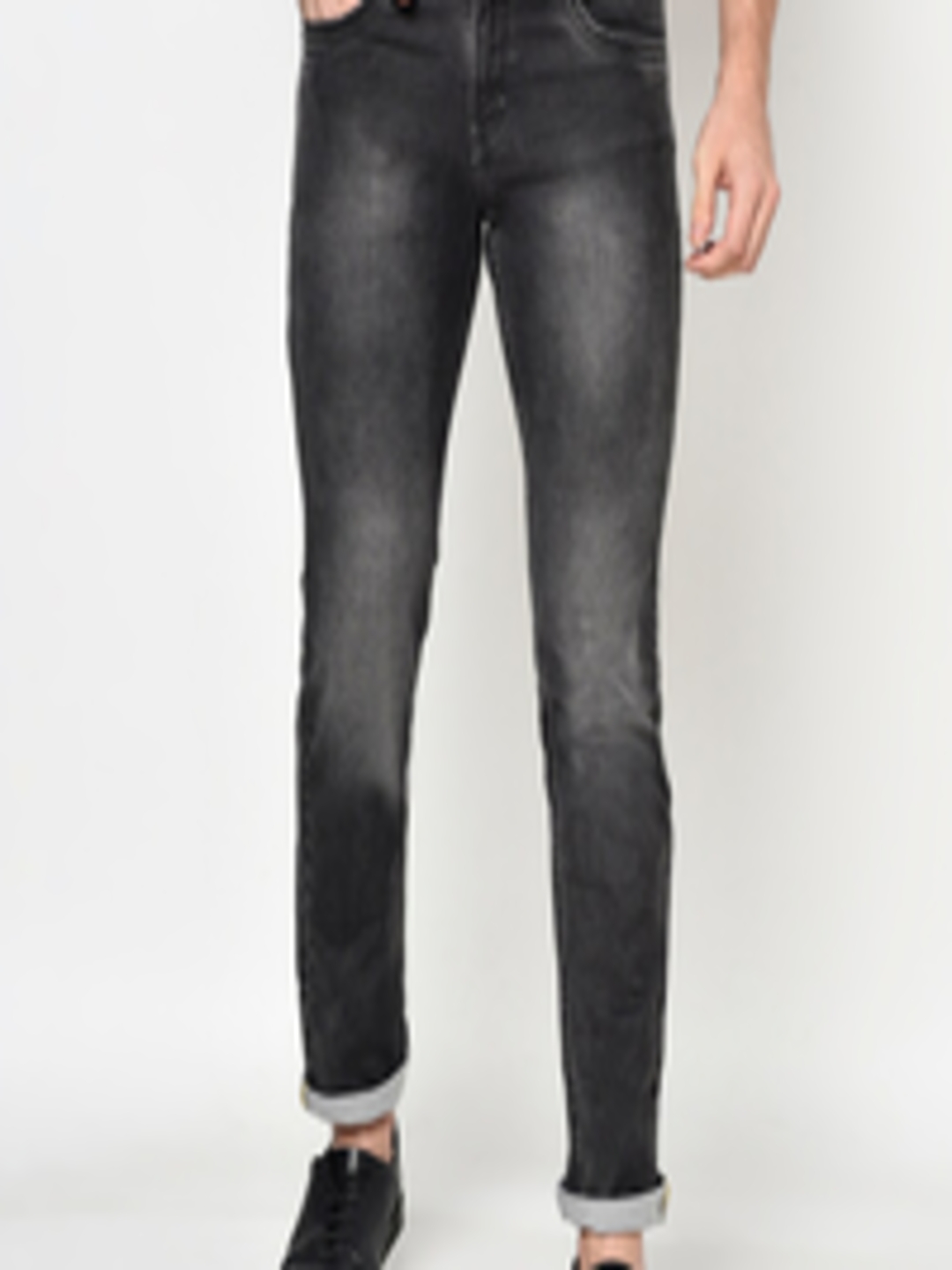 Buy Octave Men Black Light Fade Jeans - Jeans for Men 14427594 | Myntra
