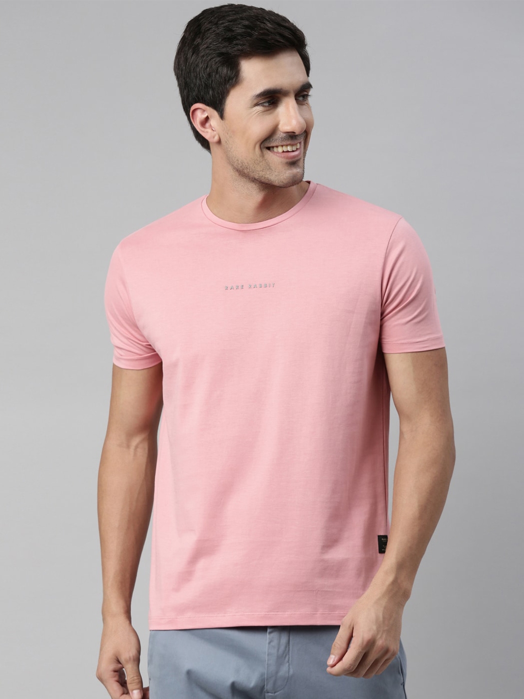 Buy RARE RABBIT Men Pink T Shirt - Tshirts for Men 14489776 | Myntra