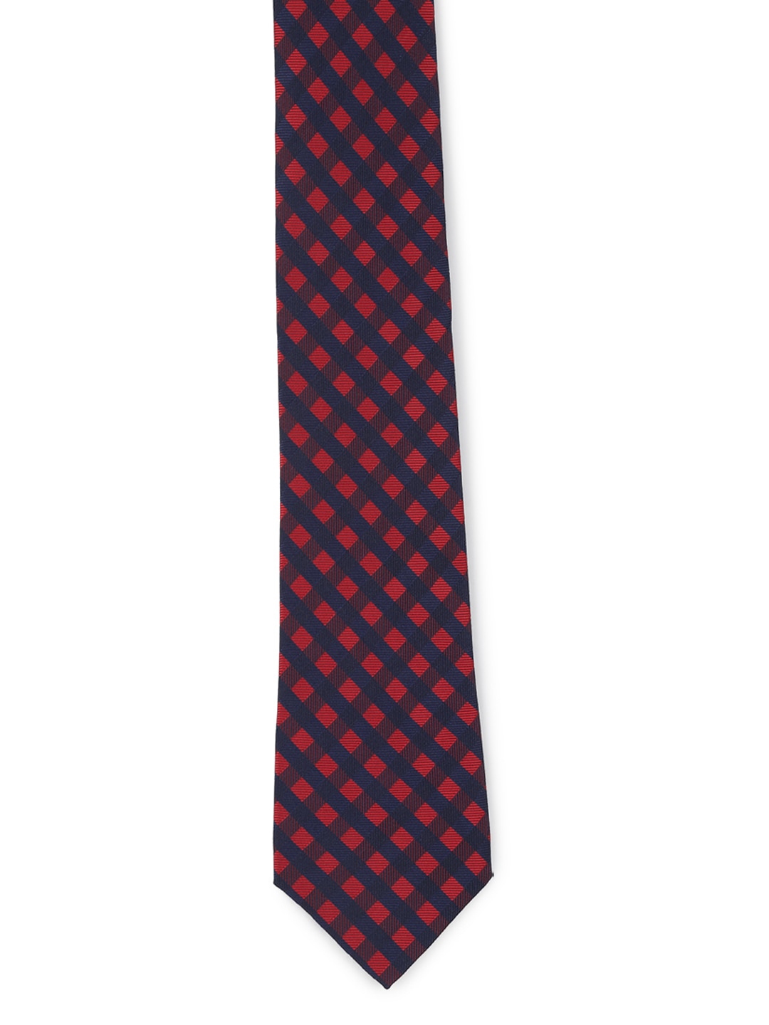 Buy Peter England Men Maroon & Red Printed Broad Tie Ties for Men