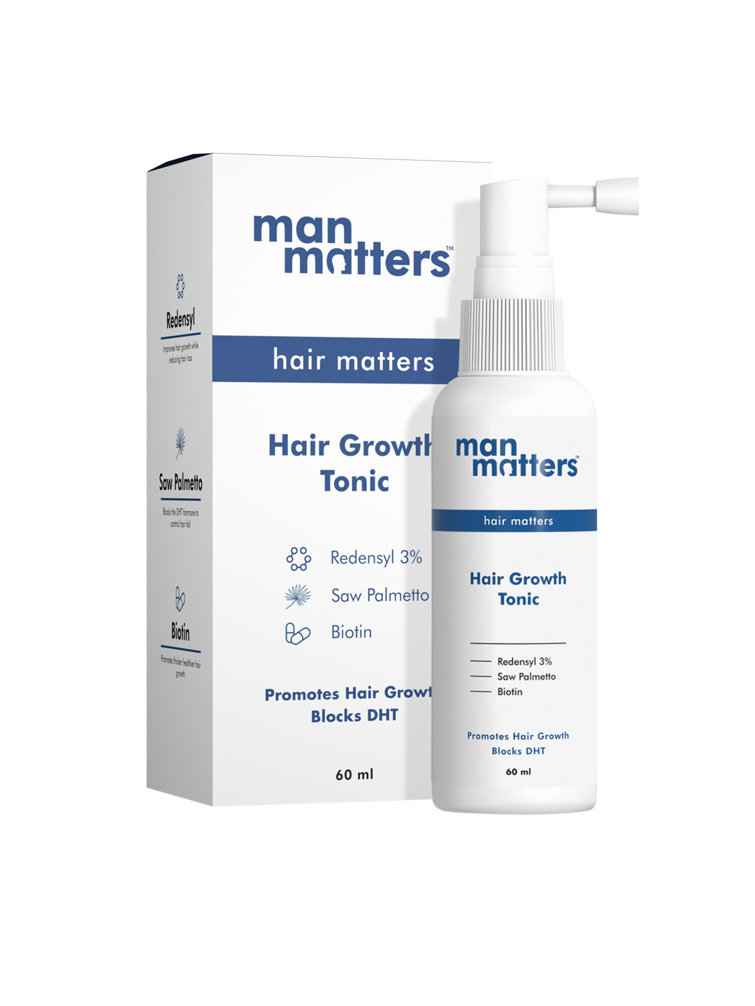 Buy Man Matters Redensyl Hair Growth Tonic 60 Ml Hair Serum for Men