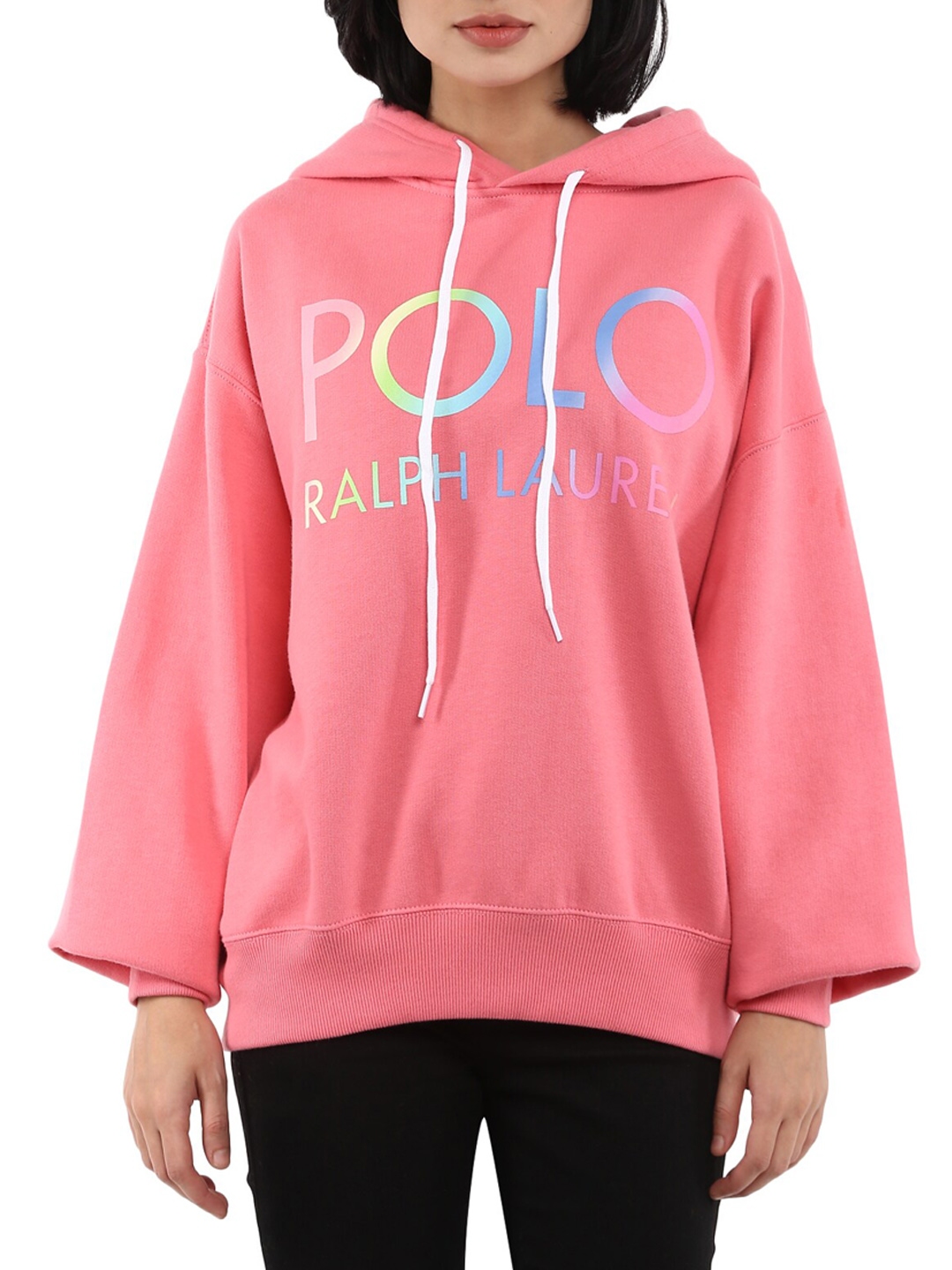 Buy Polo Ralph Lauren Women Pink Printed Sweatshirt Sweatshirts For Women 14539468 Myntra 