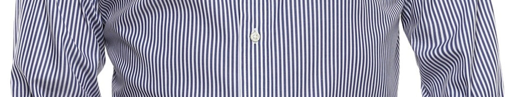 Buy Polo Ralph Lauren Men Navy Blue Striped Casual Shirt - Shirts for ...