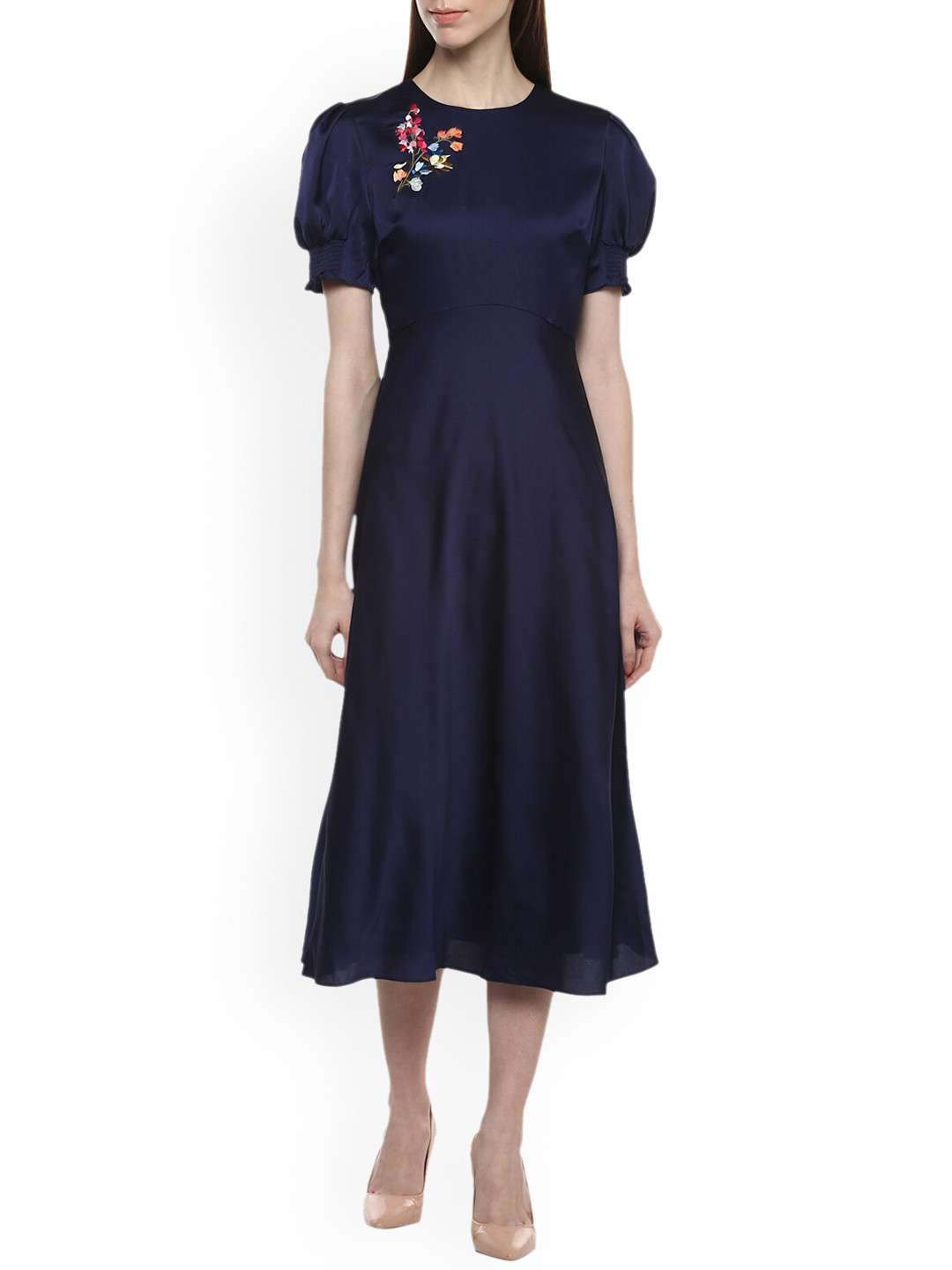 Buy Ted Baker Navy Blue Maxi Dress Dresses for Women 14541408 Myntra