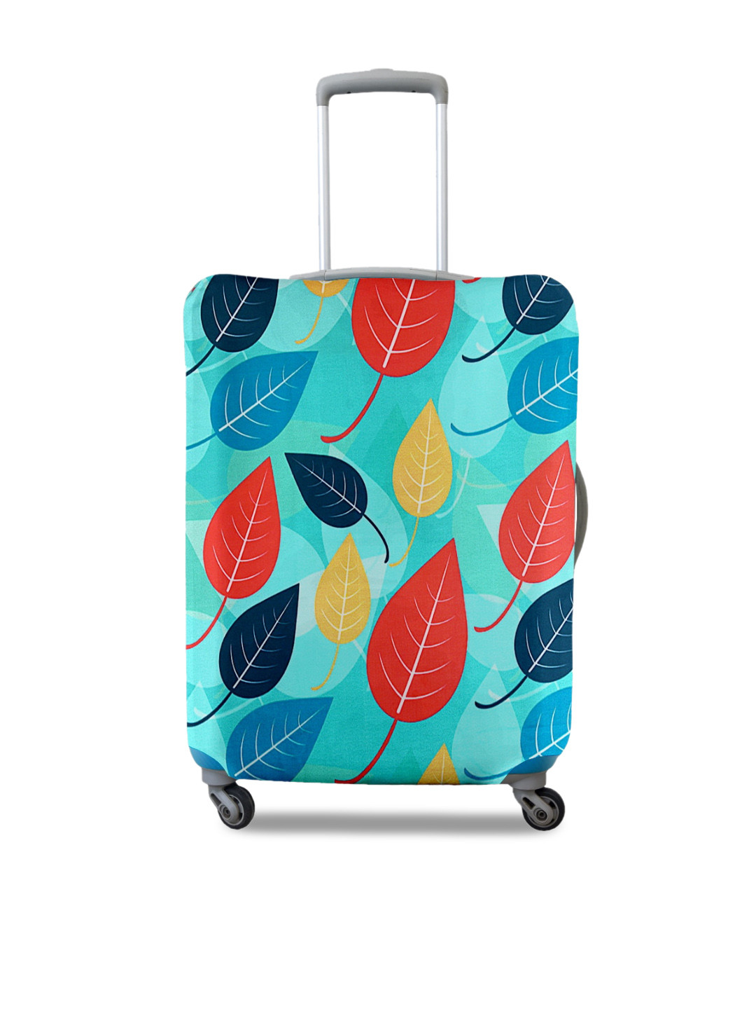 Buy Cortina Turquoise Printed Protective Large Trolley Bag Cover