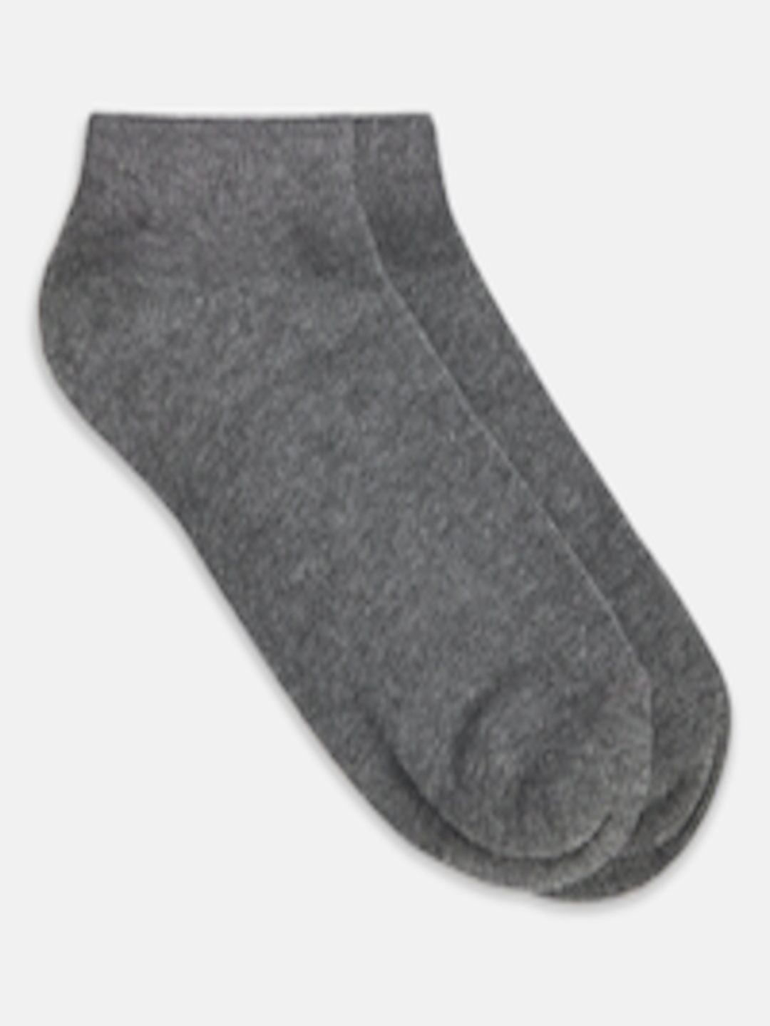 Buy Honey By Pantaloons Women Grey Solid Ankle Length Socks - Socks for ...