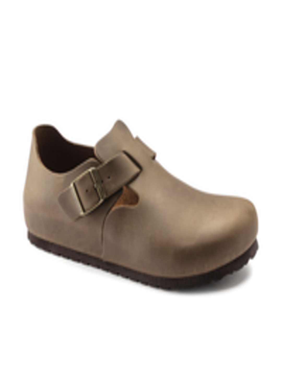 Buy Birkenstock Unisex Brown Patent Leather Clogs - Casual Shoes for