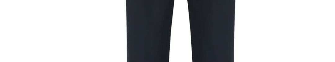 Buy Fred Perry Men Navy Blue Regular Trousers - Trousers for Men ...