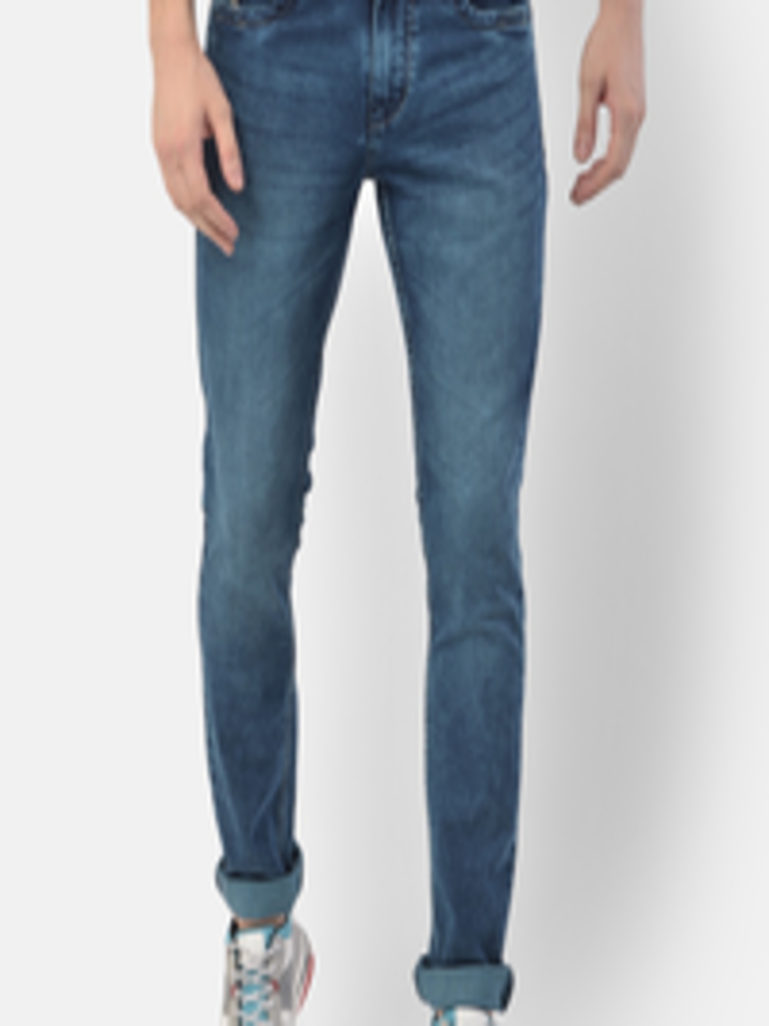 Buy COBB Men Blue Mid Rise Clean Look Slim Fit Jeans - Jeans for Men ...