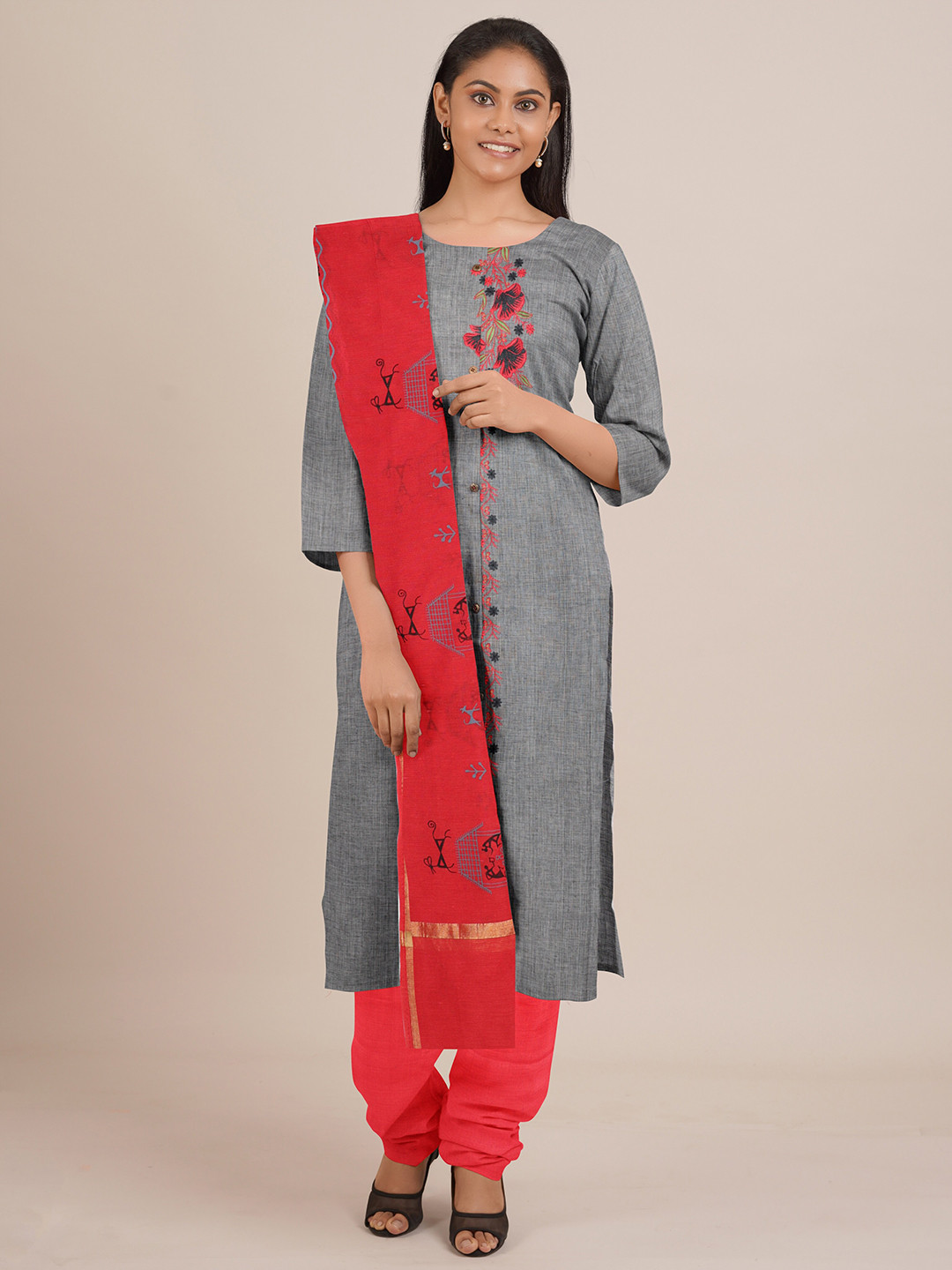 pothys dress material online