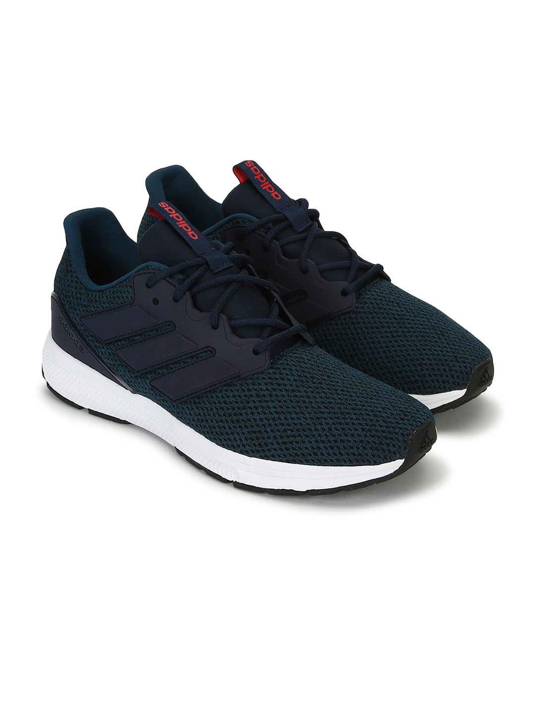 adidas navy blue running shoes