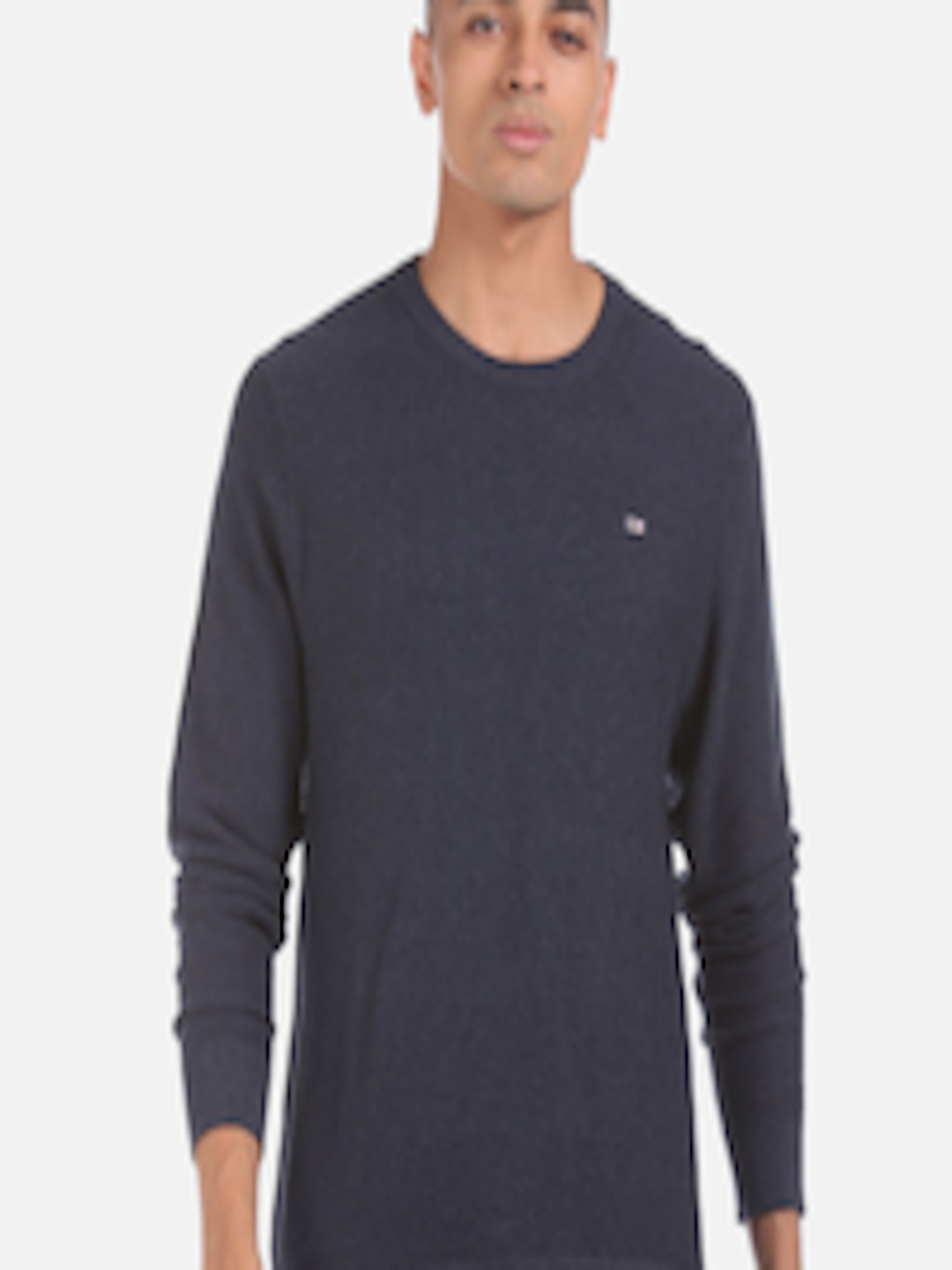 Buy Arrow Sport Men Blue Striped Pullover - Sweaters for Men 14635576 ...