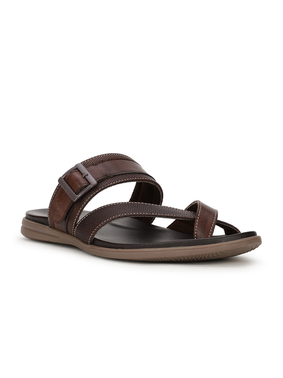 Buy Bata Comfit Men Brown Comfort Sandals Sandals for Men 14631592