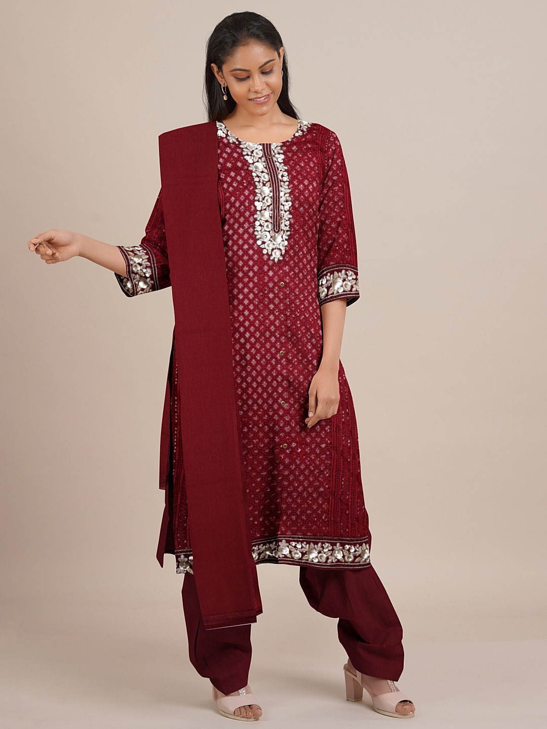 pothys dress material online