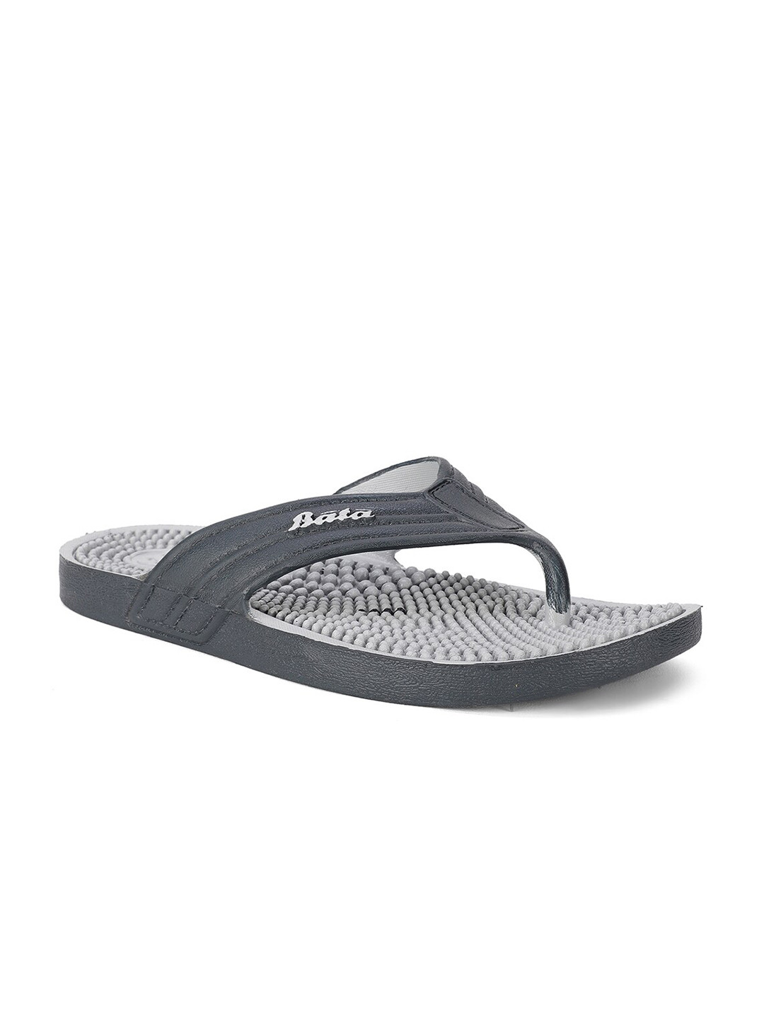 Buy Sandak By Bata Men Navy Blue Thong Flip Flops - Flip Flops for Men 14633266 | Myntra