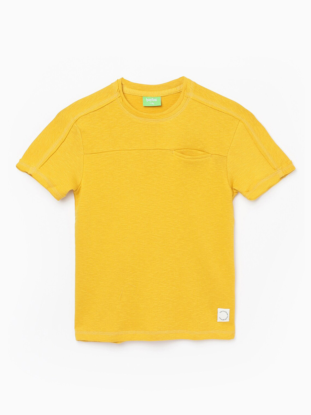 Buy Bossini Boys Yellow T Shirt Tshirts for Boys 14659674 Myntra