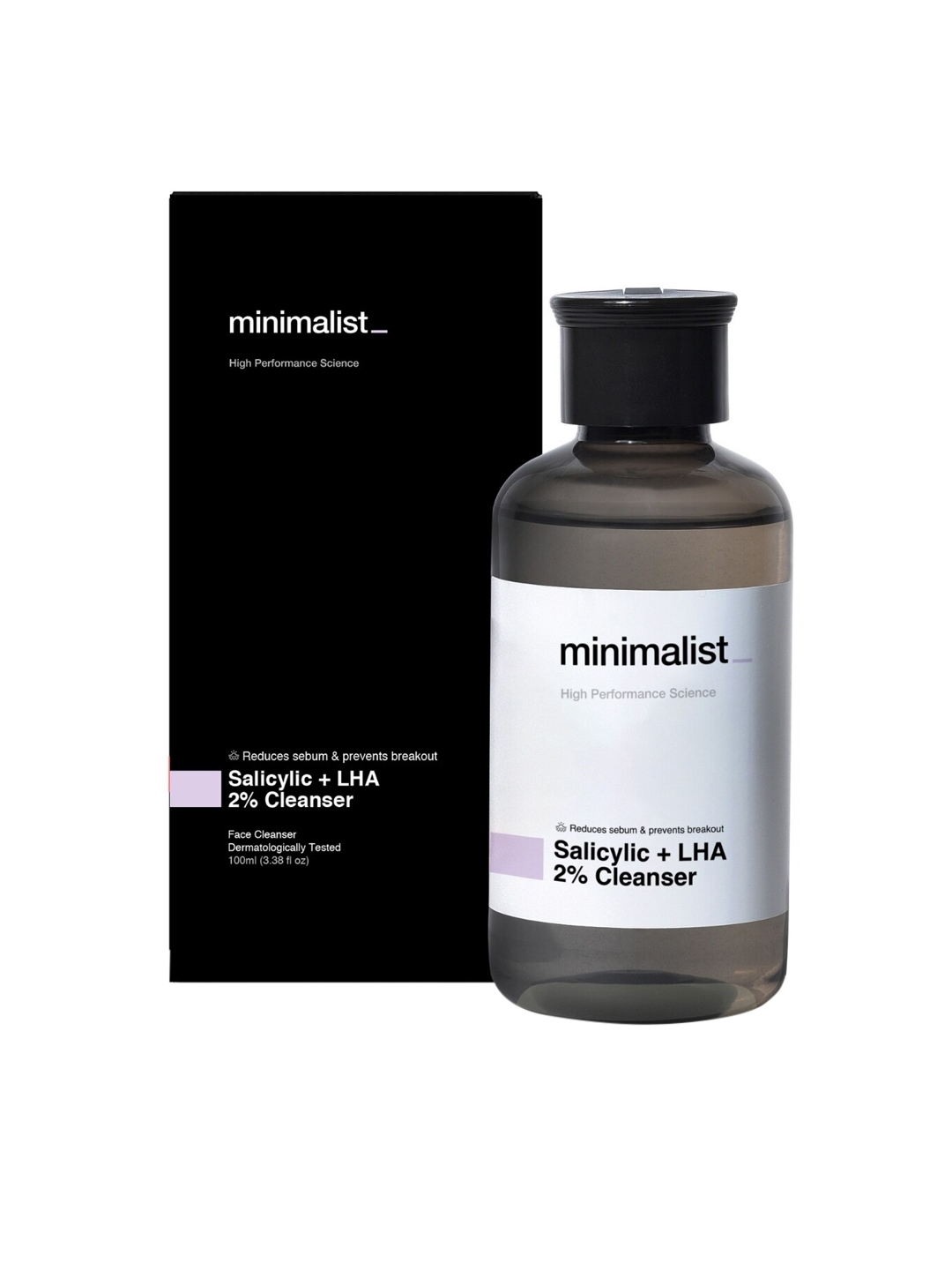 Buy Minimalist Salicylic Acid & LHA Face Cleanser For Oily Acne Prone